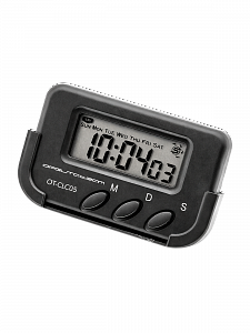 Часы автомобильные электронные с будильником Орбита OT-CLC05